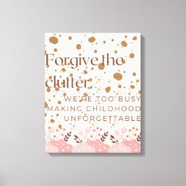 リビングルームおもしろいウォールアート キャンバスプリント