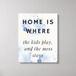 リビングルームおもしろいウォールアート キャンバスプリント