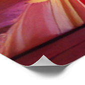 リビングルームのクリスマス | AIアートポスター ポスター (角)