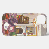 リビングルームのヴィンテージクリスマスラッピングプレゼント Case-Mate iPhoneケース (裏面 (横))