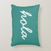 リビングルームターコイズ用ホラ装飾用クッション アクセントクッション (正面(垂直))