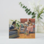 リビングルームラウンジ2000 ポストカード (スタンド正面)