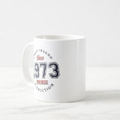 リビングレジェンド1973年、完全熟成 コーヒーマグカップ (正面左)