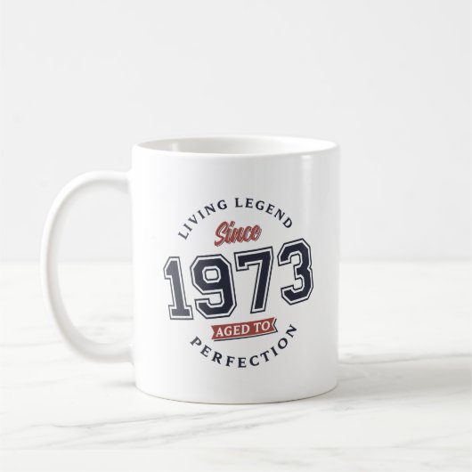 リビングレジェンド1973年、完全熟成 コーヒーマグカップ (左)