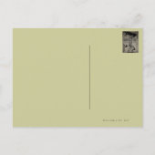 リビングロバのバランスを取る~はがき ポストカード (裏面)