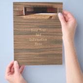 リビング宇宙フライヤー チラシ (手)