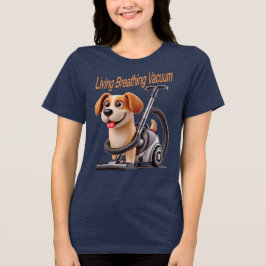 リビング式呼吸用真空犬 トライブレンドTシャツ