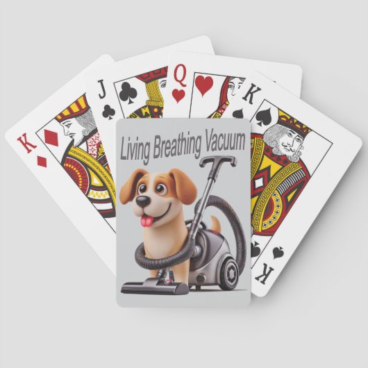 リビング式呼吸用真空犬 トランプ (裏面)