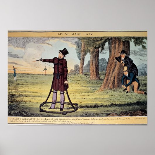 リビング製簡単；デュエル装置 ポスター (正面)