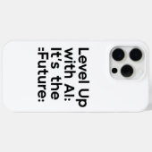 リビング頭が切れるフォンのケース – モダン Essential Tech Case-Mate iPhoneケース (裏面 (横))