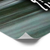 リビング・ウォーターの感動的川 ポスター (角)