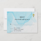 リビング・ウォーター正統派キリスト教バプテスマ 出欠カード (正面)