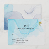 リビング・ウォーター正統派キリスト教バプテスマ 出欠カード (正面/裏面)