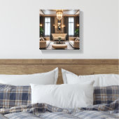 リビング キャンバスプリント (インサイチュ (寝室))