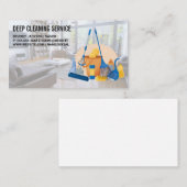 リビング |クリーナー用品名刺 名刺 (正面/裏面)