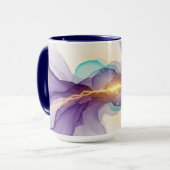リビング・ブループリント・マグ マグカップ (正面左)