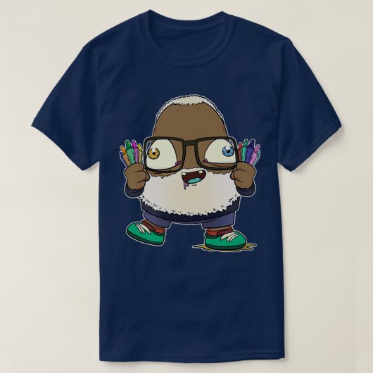 リビングZomBeansの夜 – Jason Bean Tシャツ (デザイン正面)