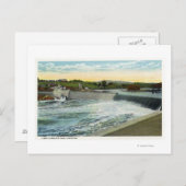 リビー – ディンレーズダムのビュー ポストカード (正面/裏面)