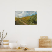 リピン – 狭い通路を通る道路 ポスター (キッチン)