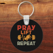 リピ祈ースイエズクリスチャントレーニング神フィトゥーン キーホルダー (正面)