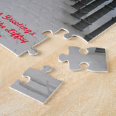 リフィー・キルカレン川。クリスマスの挨拶 ジグソーパズル (側面)