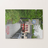 リフィー・キルカレン川。クリスマスの挨拶 ジグソーパズル (横)