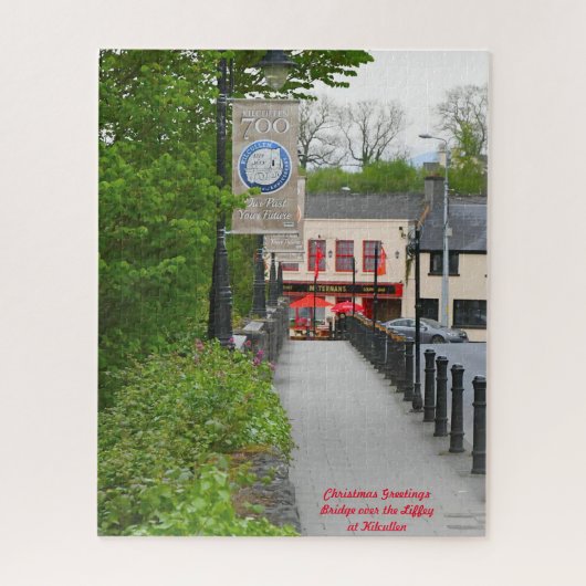 リフィー·キルクレン川。クリスマスの挨拶 ジグソーパズル (縦)