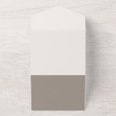 リフエ結婚式招待状 オールインワン招待状 (外側)