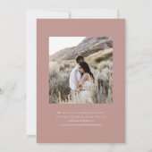 リフエ結婚式招待状 招待状 (裏面)