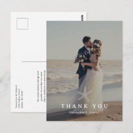 リフエ 結婚式の写真 ありがとう ポストカード
