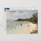 リフォーアイランドビーチニューカレドニア(ヌーヴェッレカレド) ポストカード (正面/裏面)