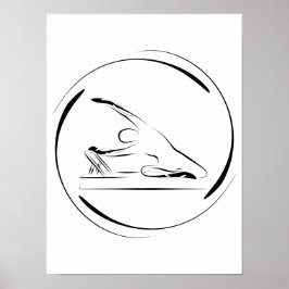 リフォーマーにマーメイドのポーズを取る ポスター