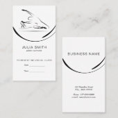 リフォーマーにマーメイドのポーズを取る 予約カード (正面/裏面)