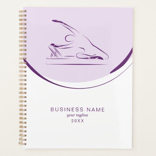 リフォーマーにマーメイドのポーズを取る |色 プランナー手帳 (正面)