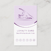 リフォーマーにマーメイドのポーズを取る |色 ロイヤリティカード (正面)