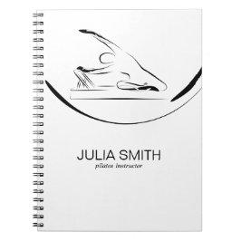 リフォーマーのメイドのピラティス ノートブック