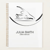 リフォーマーのメイドのピラティス プランナー手帳 (正面)