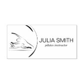 リフォーマーのメイドのピラティス ラバースタンプ (インプリント)