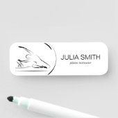 リフォーマーのメイドのピラティス 名札 (インサイチュ)