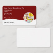 リフォームクール建築職人 名刺 (正面/裏面)