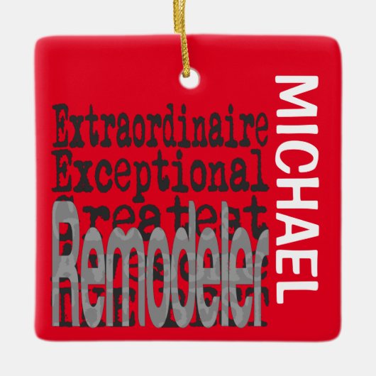 リフォーム超並外カスタム セラミックオーナメント (正面)