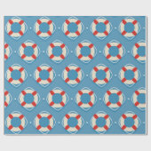 リフサバー航海のパターン ラッピングペーパー (フラット)