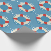 リフサバー航海のパターン ラッピングペーパー (角)