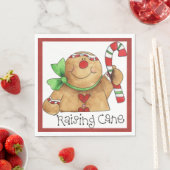 リフティングケインジンジャーブレッドマンナプキン スタンダードランチョンナプキン (インサイチュ)