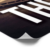 リフティングセラピー-トレーニングジム ポスター (角)