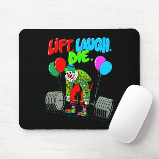 リフトおもしろい笑いダイジムウェイトリフティングボディビルディン マウスパッド (マウス)