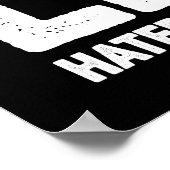 リフトが行く、ハターが嫌いになる – ジおもしろいム ポスター (角)