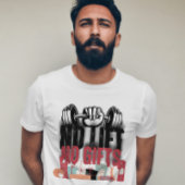 リフトなしギフトおもしろいジムやる気を起こさせる引用文 Tシャツ