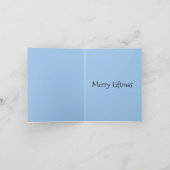 リフトなしギフトジムCrossFitクリスマスカードユーモア カード (内部)