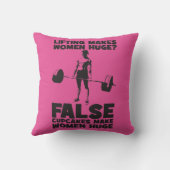 リフトは女性を巨大にする?偽.Cupakes Do クッション (裏面)